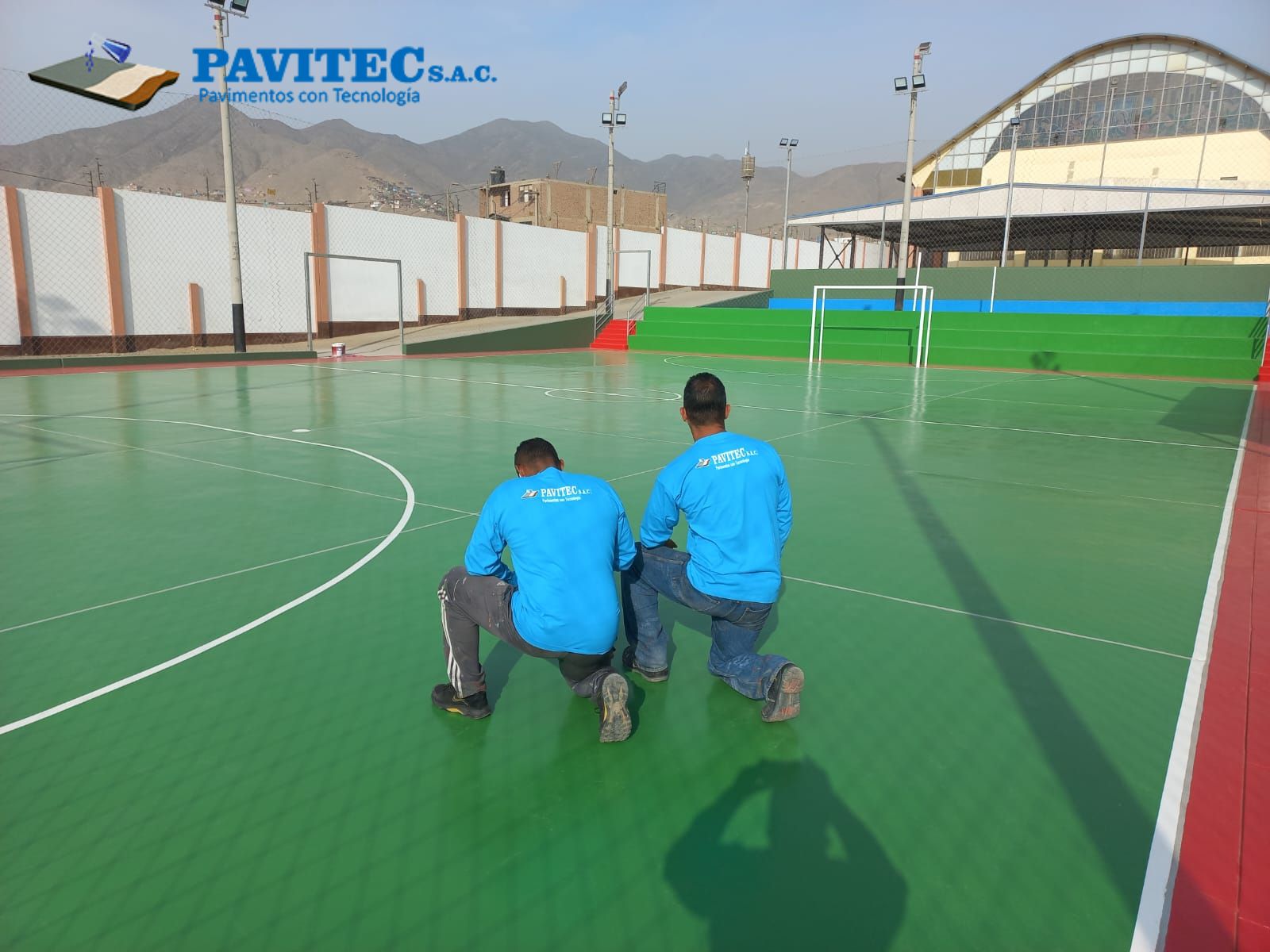 Reparación y Pintado de Losas Deportivas en Perú